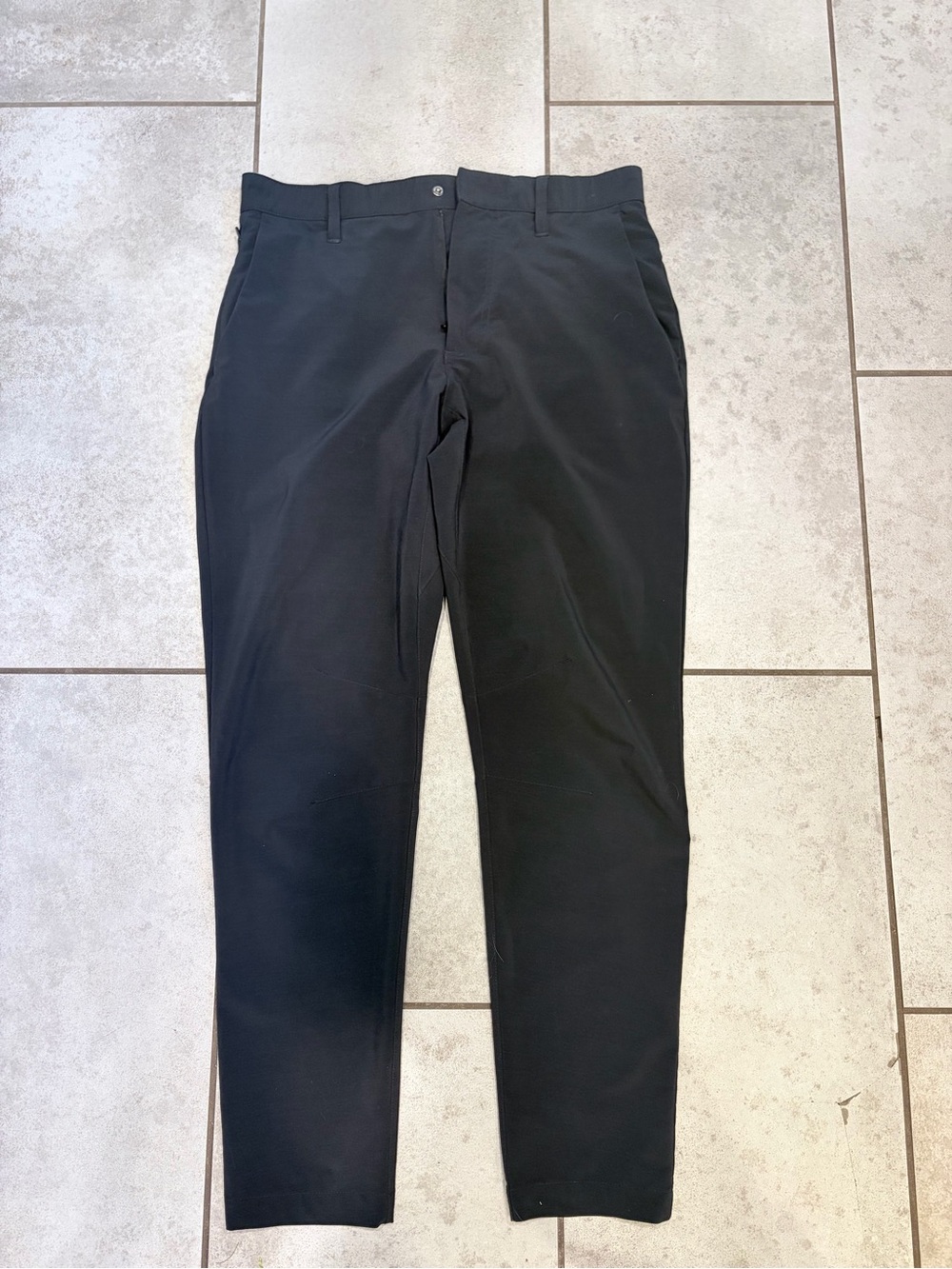 Fabletics Men's Black Stretch Chinos